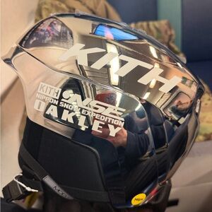 Oakley Silver Ski Helmet